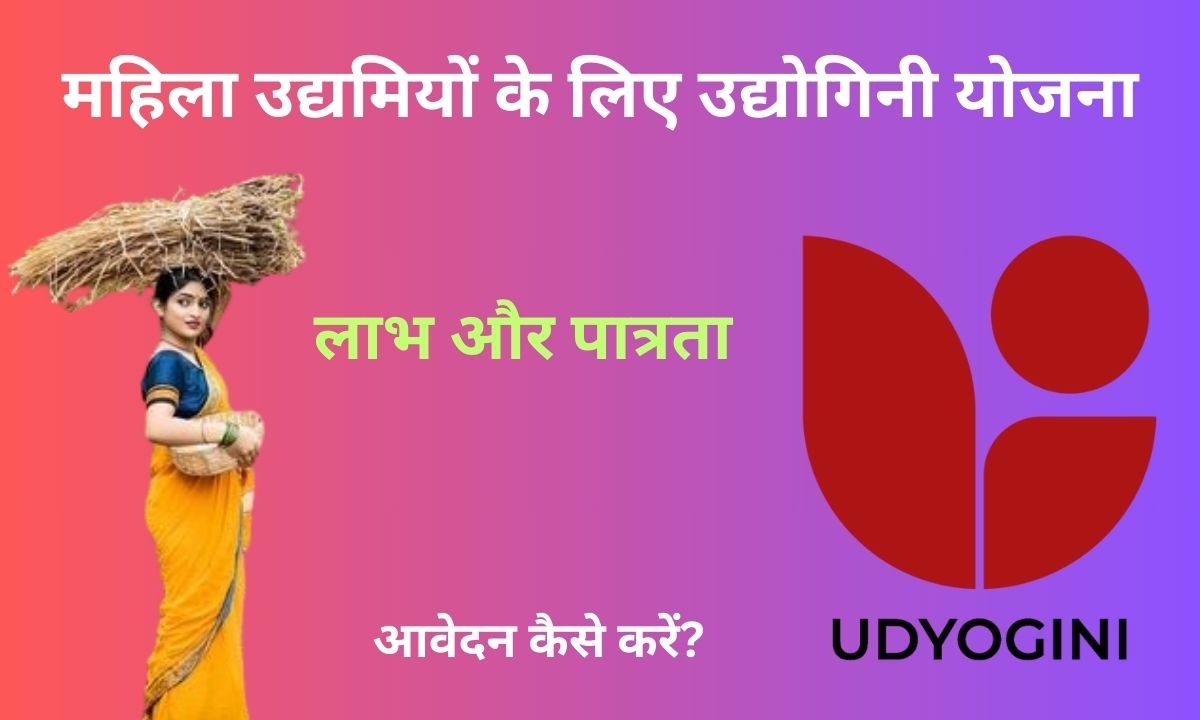 Udyogini scheme for women entrepreneurs